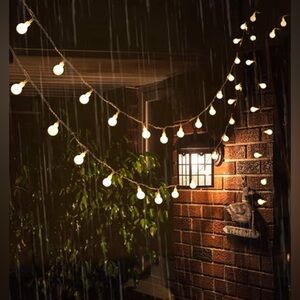 Jolymoly Globe LED String Lights Set Of 2 Wedding/Party Decor